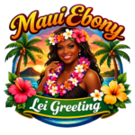 maui ebony lei