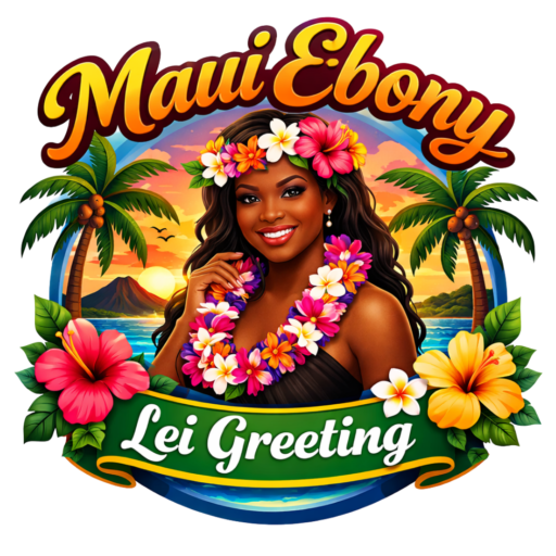 maui ebony lei